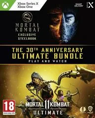 Carátula de Mortal Kombat 11 The 30th Anniversary Ultimate Bundle [Amazon Exclusive Steelbook]