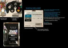 Carátula de Smash Bros Black Controller