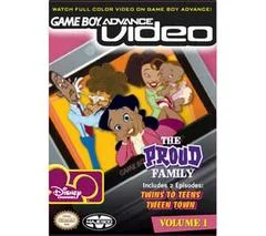 Carátula de GBA Video The Proud Family Volume 1