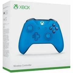 Carátula de Xbox One Blue Wireless Controller