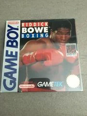 Carátula de Riddick Bowe Boxing