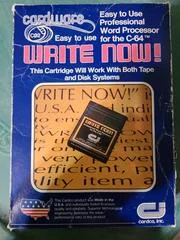 Carátula de Write Now