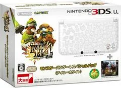 Carátula de Nintendo 3DS LL Monster Hunter 4 Special Pack Airou White