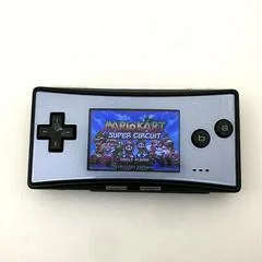 Carátula de GBA Micro Black