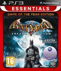 Carátula de Batman Arkham Asylum [Game Of The Year Edition Essentials]