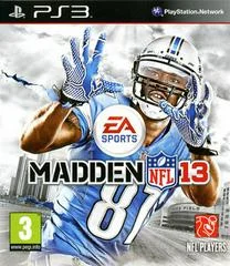 Carátula de Madden NFL 13