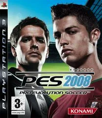 Carátula de Pro Evolution Soccer 2008