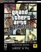 Carátula de Grand Theft Auto San Andreas [Xbox & PC BradyGames]
