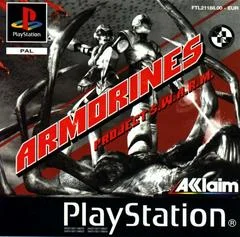 Carátula de Armorines Project SWARM