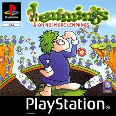 Carátula de Lemmings and Oh No More Lemmings