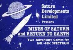 Carátula de Mines of Saturn and Return to Earth