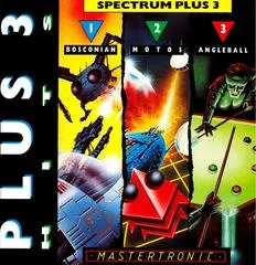 Carátula de Plus 3 Hits: Bosconian & Motos & Angleball [+3 Disk]