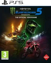 Carátula de Monster Energy Supercross 5