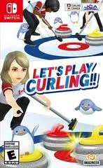 Carátula de Let's Play Curling