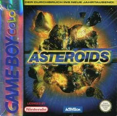 Carátula de Asteroids