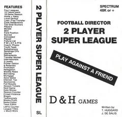 Carátula de Football Director: 2 Player Super League
