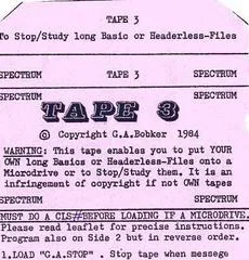 Carátula de Tape 3