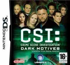 Carátula de CSI Dark Motives