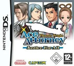 Carátula de Phoenix Wright: Ace Attorney Justice For All