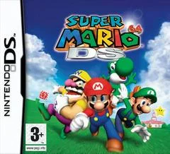 Carátula de Super Mario 64 DS