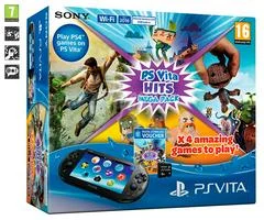 Carátula de PlayStation Vita Black WiFi: PS Vita Hits Mega Pack