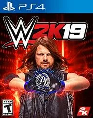 Carátula de WWE 2K19