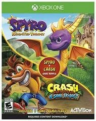 Carátula de Spyro Reignited Trilogy & Crash Bandicoot N Sane Trilogy