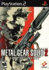 Carátula de Metal Gear Solid 2