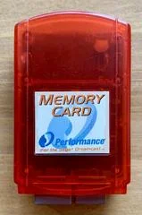 Carátula de Performance Memory Card [Red]