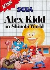 Carátula de Alex Kidd in Shinobi World