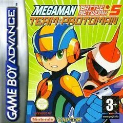Carátula de Mega Man Battle Network 5: Team Protoman