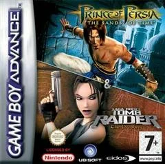 Carátula de Prince of Persia Sands of Time & Tomb Raider Prophecy