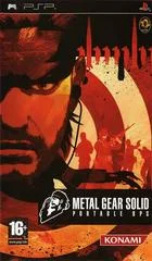 Carátula de Metal Gear Solid: Portable Ops