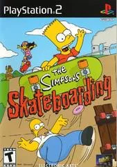Carátula de The Simpsons Skateboarding