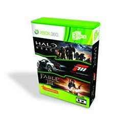 Carátula de Halo Reach & Forza Motorsport 3 & Fable III