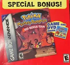 Carátula de Pokemon Mystery Dungeon Red Rescue Team [Walmart DVD Bundle]