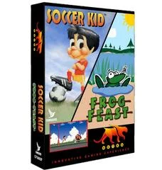 Carátula de Soccer Kid + Frog Feast [Homebrew]