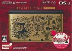 Carátula de Nintendo 3DS LL Pokemon Y Pack Gold Edition