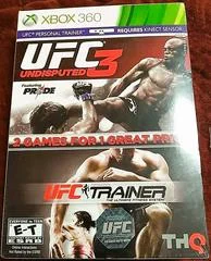 Carátula de UFC 3 Undisputed & UFC Trainer Double Pack