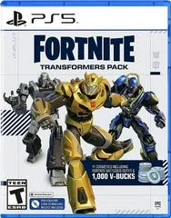 Carátula de Fortnite Transformers Pack