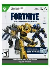 Carátula de Fortnite Transformers Pack