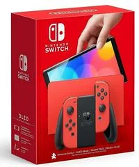Carátula de Nintendo Switch OLED Mario Red