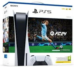 Carátula de Playstation 5 Disc Edition [EA Sports FC 24 Bundle]