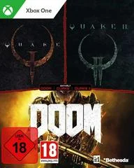 Carátula de Action Pack: Quake + Quake II + DOOM