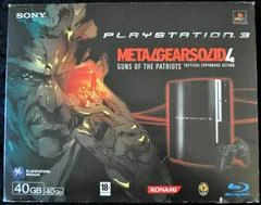 Carátula de Playstation 3 40GB Black Console [Metal Gear Solid 4 Bundle]