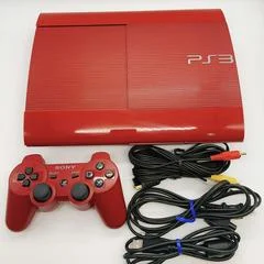 Carátula de Playstation 3 Scarlet Red 500Gb Super Slim System