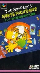 Carátula de The Simpsons: Bart's Nightmare