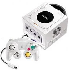 Carátula de Pearl White Gamecube System