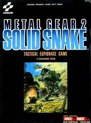 Carátula de Metal Gear 2: Solid Snake