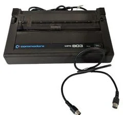 Carátula de Commodore MPS-803 Printer